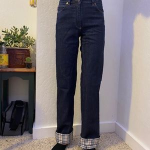 women’s Burberry jeans